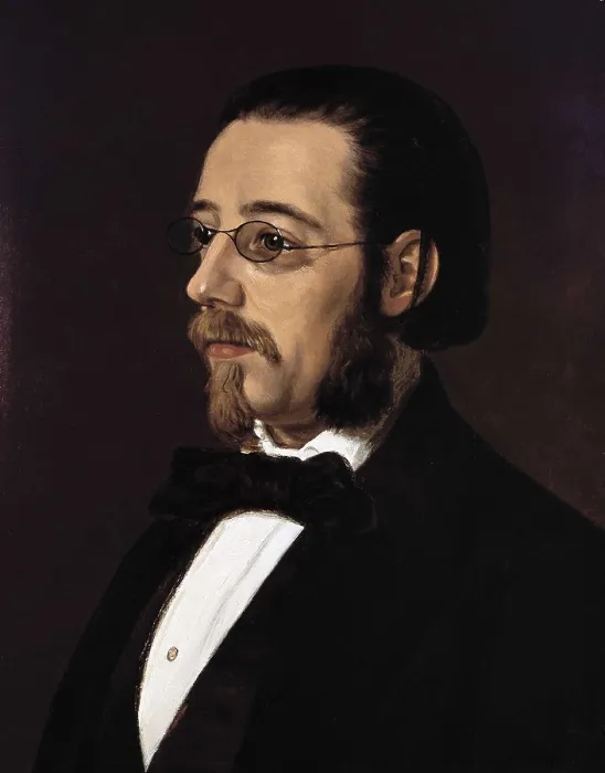 Framed Print : SALOMAN, Geskel (1821-1902). Portrait of Bedrich Smetana. 2nd half 19th c. Oil on canvas. CZECH Rep.. Prague. Bedrich Smetana Museum. AISA / Everett Collection**US SALES ONLY** Framed Print : SALOMAN, Geskel (1821-1902). Portrait of Bedrich Smetana. 2nd half 19th c. Oil on canvas. CZECH Rep.. Prague. Bedrich Smetana Museum. AISA / Everett Collection**US SALES ONLY**