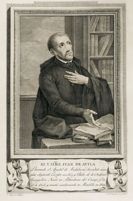 Framed Print : SALVADOR CARMONA, Juan Antonio (1740-1805); MAEA, Jos (1760-1826). Portrait of Juan de vila. 1791. Engraving. SPAIN. Madrid. National Library Framed Print : SALVADOR CARMONA, Juan Antonio (1740-1805); MAEA, Jos (1760-1826). Portrait of Juan de vila. 1791. Engraving. SPAIN. Madrid. National Library