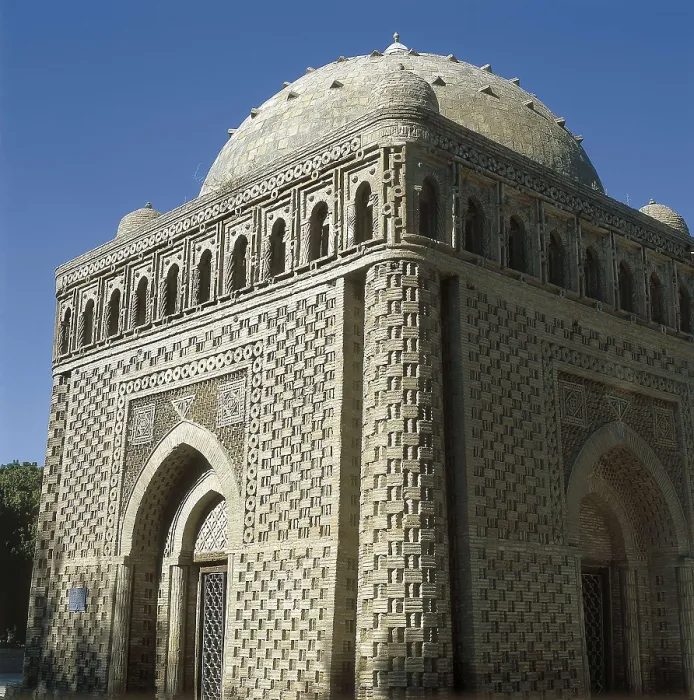 Framed Print : Samanid Mausoleum or Mausoleum of Ismail. ca. 914-943. UZBEKISTAN. BUKHARA. Bukhara. Islamic art. Architecture. AISA / Everett Collection**US SALES ONLY**
