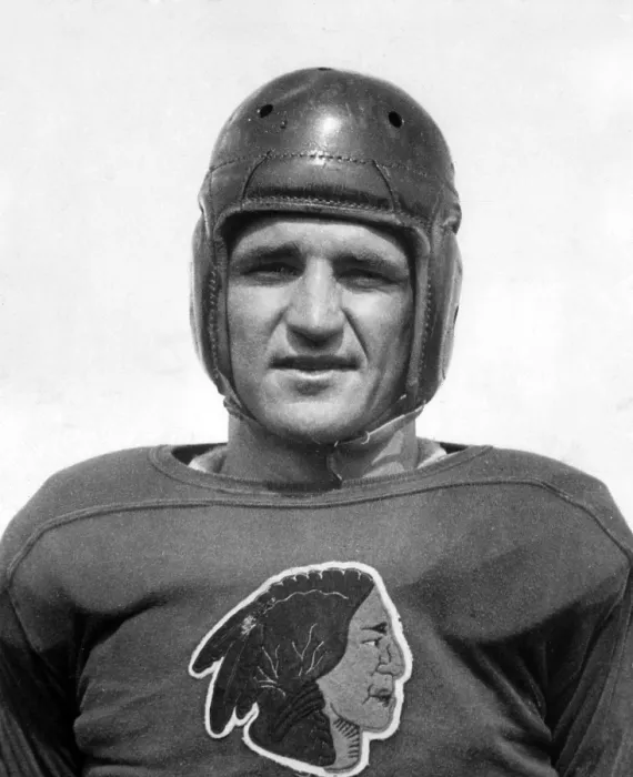 Framed Print : Sammy Baugh, quarterback of the Washington Redskins (1937-1952), c. 1941.. Courtesy: CSU Archives / Everett Collection Framed Print : Sammy Baugh, quarterback of the Washington Redskins (1937-1952), c. 1941.. Courtesy: CSU Archives / Everett Collection