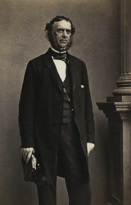 Framed Print : Samuel Francis Du Pont 1803-1865 member of the Du Pont family of Delaware served in the Mexican-American War and the Civil War reaching the rank of Rear Admiral. 1850 ca