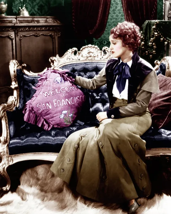 Framed Print : SAN FRANCISCO, Jeanette MacDonald, 1936 Framed Print : SAN FRANCISCO, Jeanette MacDonald, 1936