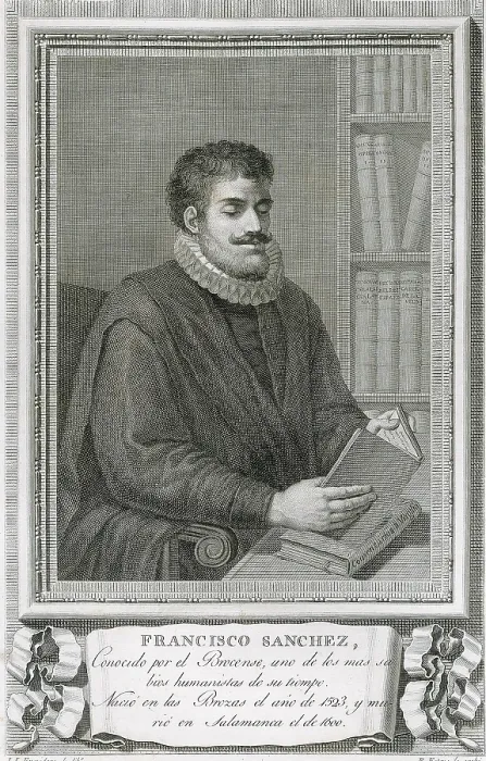 Framed Print : SANCHEZ DE LAS BROZAS, Francisco, called 'El Brocense' (1523-1600). Spanish humanist shcolar. Engraving. SPAIN. Madrid. National Library Framed Print : SANCHEZ DE LAS BROZAS, Francisco, called 'El Brocense' (1523-1600). Spanish humanist shcolar. Engraving. SPAIN. Madrid. National Library