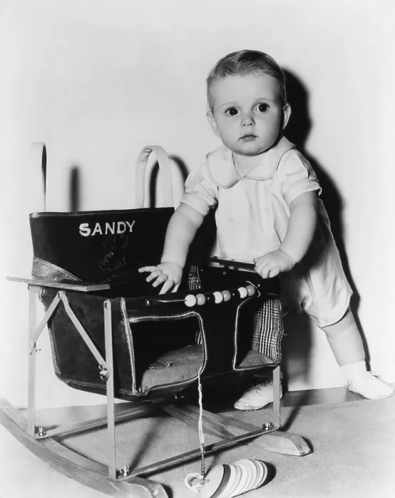 Framed Print : SANDY IS A LADY, Baby Sandy, 1940