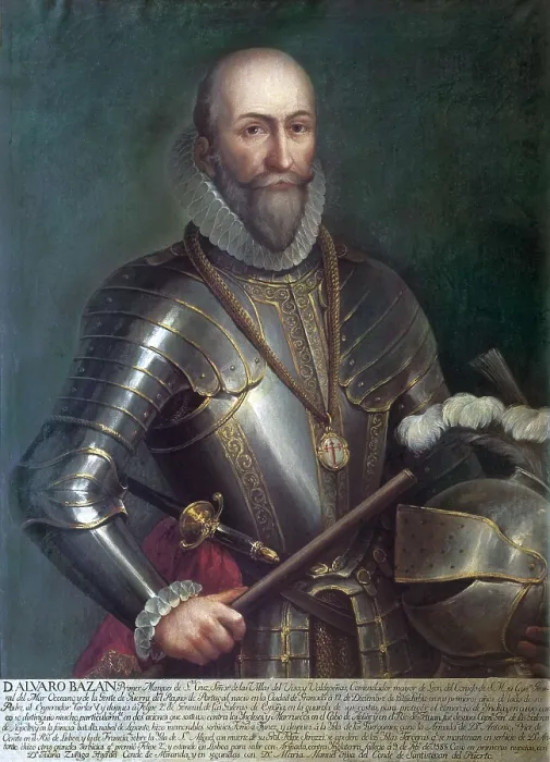 Framed Print : Santa Cruz, Alvaro de Bazan, Marques de (1526-1588). Oil. AISA / Everett Collection**US SALES ONLY**
