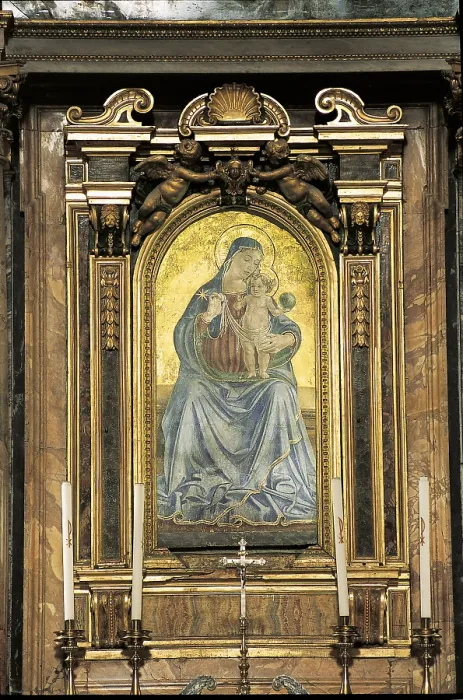 Framed Print : Santa Maria della Consolazione, by Antoniazzo Romano, 15th Century, - Italy, Lazio, Rome, Santa Maria della Consolazione Church Framed Print : Santa Maria della Consolazione, by Antoniazzo Romano, 15th Century, - Italy, Lazio, Rome, Santa Maria della Consolazione Church