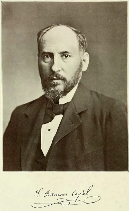 Framed Print : Santiago Ramn y Cajal. Spanish neuroscientist. He won the Nobel Prize in Physiology (1906). CDV ca. 1899