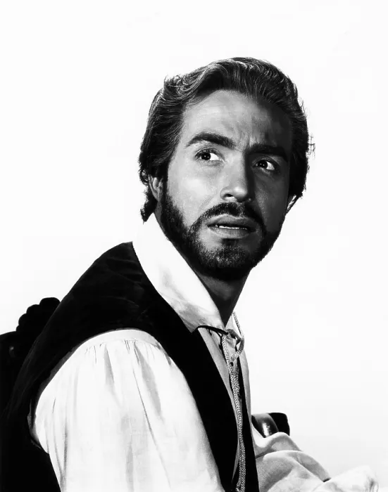 Framed Print : THE SARACEN BLADE, Ricardo Montalban, 1954