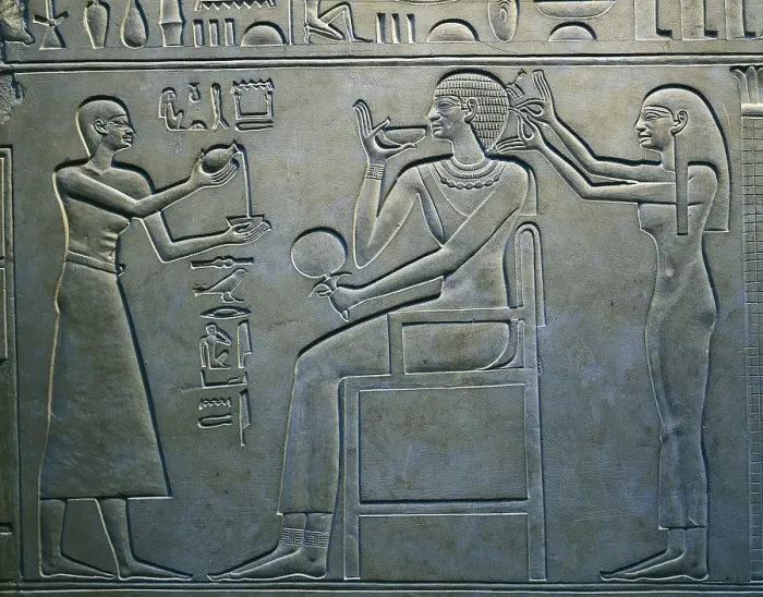 Framed Print : Sarcophagus of Queen Kawit. 2040 BC. Detail of Queen Kawit at her toilet. Egyptian art. Middle Kingdom. Relief on rock. EGYPT. Cairo. Egyptian Museum. Proc: EGYPT. Dayr al-Bahri Framed Print : Sarcophagus of Queen Kawit. 2040 BC. Detail of Queen Kawit at her toilet. Egyptian art. Middle Kingdom. Relief on rock. EGYPT. Cairo. Egyptian Museum. Proc: EGYPT. Dayr al-Bahri