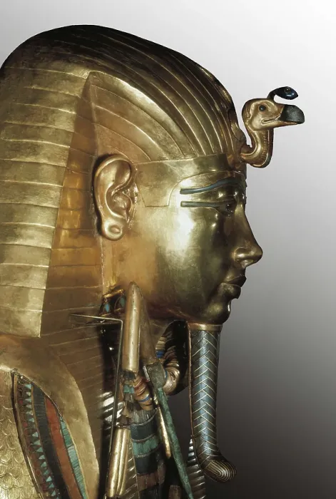 Framed Print : Sarcophagus of Tutankhamun. 1334 -1325 BC. Detail. Wood, gold, lapis-lazuli and precious stones. Egyptian art. New Kingdom. Jewelry. EGYPT. Cairo. Egyptian Museum. Proc: EGYPT Framed Print : Sarcophagus of Tutankhamun. 1334 -1325 BC. Detail. Wood, gold, lapis-lazuli and precious stones. Egyptian art. New Kingdom. Jewelry. EGYPT. Cairo. Egyptian Museum. Proc: EGYPT