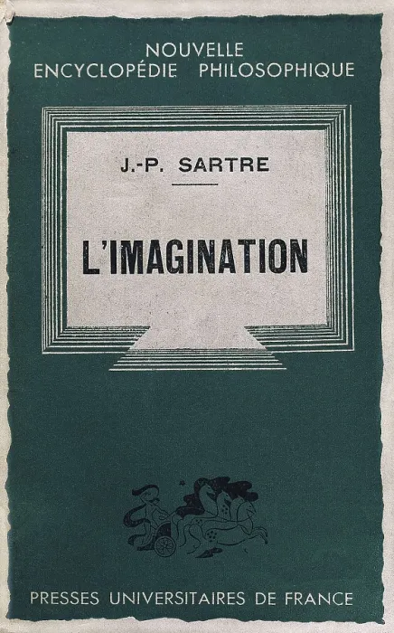 Framed Print : SARTRE, Jean-Paul (1905-1980). Title page of Sartre's work 'L'Imagination' published in Paris in 1948. AISA / Everett Collection**US SALES ONLY** Framed Print : SARTRE, Jean-Paul (1905-1980). Title page of Sartre's work 'L'Imagination' published in Paris in 1948. AISA / Everett Collection**US SALES ONLY**