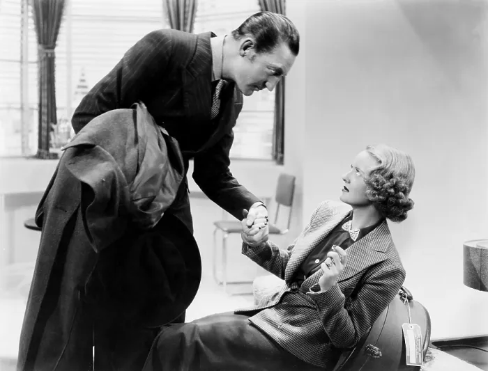 Framed Print : SATAN MET A LADY, from left, Warren William, Bette Davis, 1936 Framed Print : SATAN MET A LADY, from left, Warren William, Bette Davis, 1936