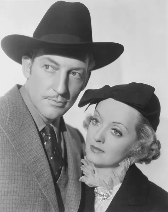 Framed Print : SATAN MET A LADY, from left: Warren William, Bette Davis, 1936