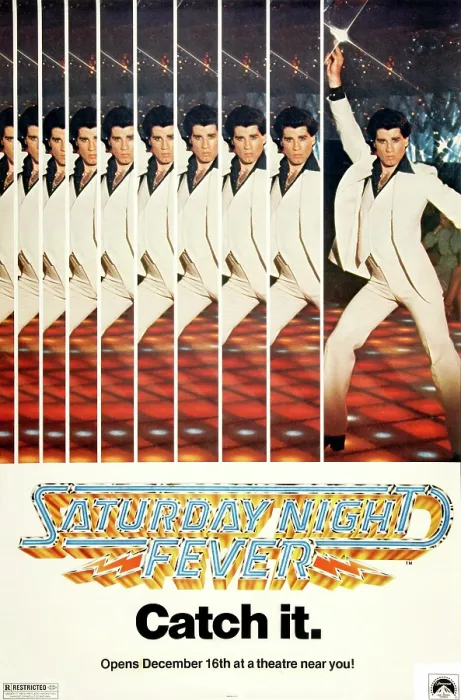 Framed Print : SATURDAY NIGHT FEVER, John Travolta, 1977