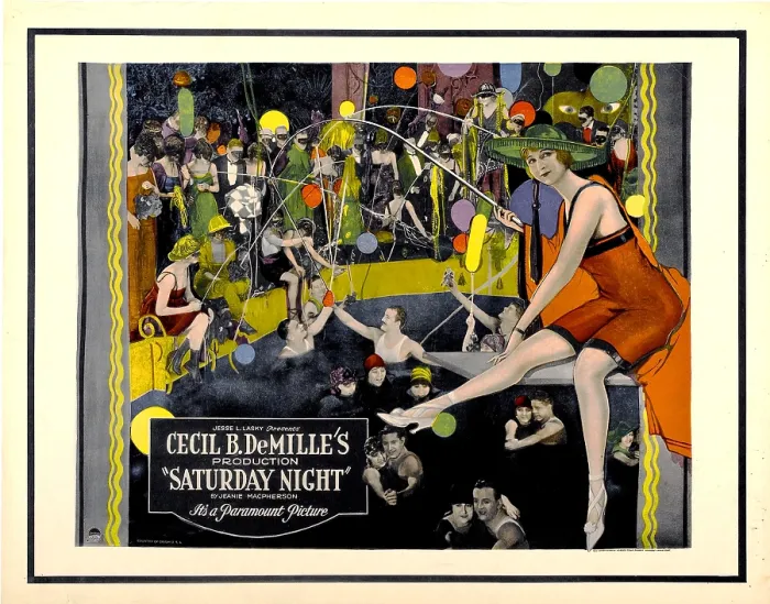Framed Print : SATURDAY NIGHT, foreground left: Leatrice Joy, 1922 Framed Print : SATURDAY NIGHT, foreground left: Leatrice Joy, 1922