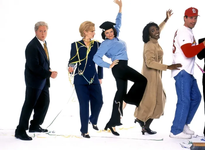 Framed Print : SATURDAY NIGHT LIVE, from left: Darrell Hammond, Ana Gasteyer, Molly Shannon, Tim Meadows, Will Ferrell, (1998), 1975 Framed Print : SATURDAY NIGHT LIVE, from left: Darrell Hammond, Ana Gasteyer, Molly Shannon, Tim Meadows, Will Ferrell, (1998), 1975
