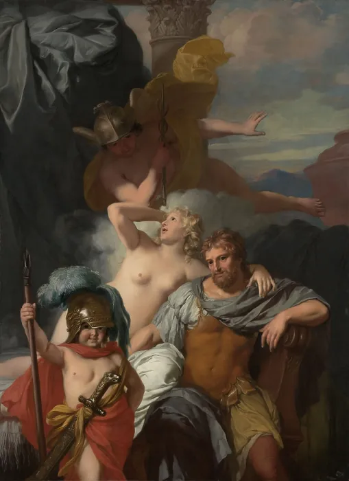 Framed Print : A Satyr, by Jacob Jordaens, 1630-35, Dutch painting, oil on canvas. In 17th-century literature, Satyrs dwelt in the pastoral paradise of Arcadia, where life was carefree