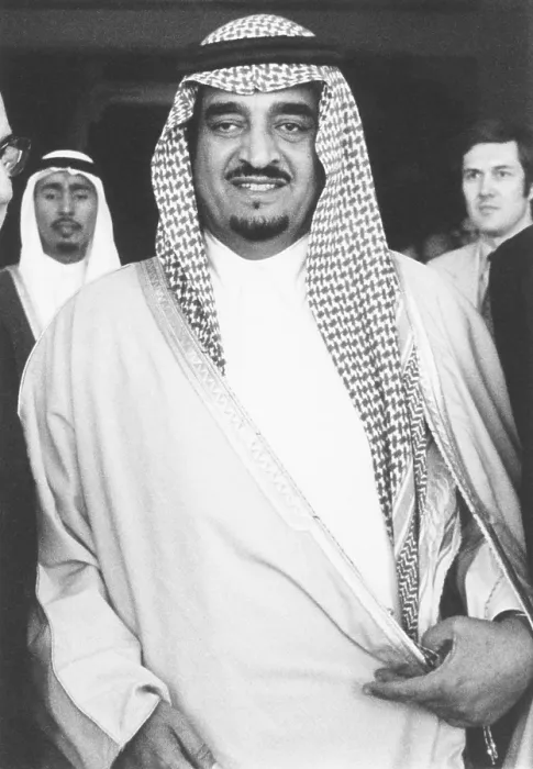 Framed Print : Saudi Arabia's Crown Prince Fahd, March 27, 1975. Fahd reigned as King from June 1982 until his death Aug. 2005