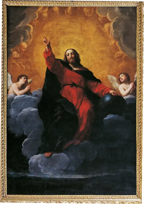 Framed Print : The Savior, by Francesco Gessi, 1620, 17th Century, - Italy, Emilia Romagna, Bologna, San Salvatore church Framed Print : The Savior, by Francesco Gessi, 1620, 17th Century, - Italy, Emilia Romagna, Bologna, San Salvatore church