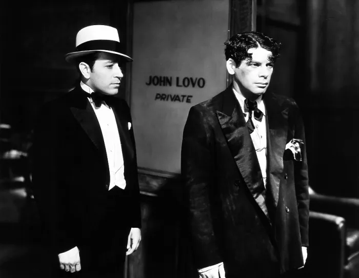 Framed Print : SCARFACE, from left: George Raft, Paul Muni, 1932 Framed Print : SCARFACE, from left: George Raft, Paul Muni, 1932