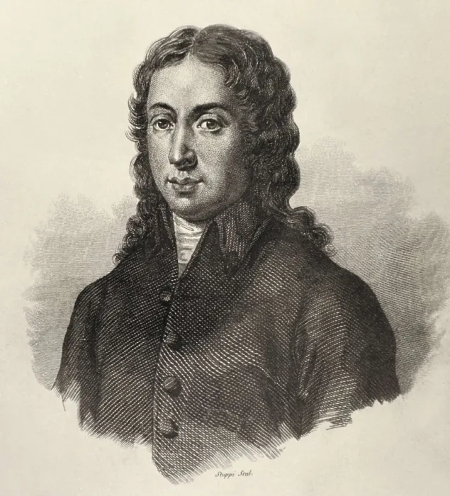 Framed Print : SCARLATTI, Alessandro (1660-1725). Portrait of Alessandro Scarlatti. Engraving. AISA / Everett Collection**US SALES ONLY**