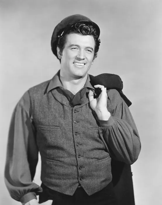 Framed Print : SCARLET ANGEL, Rock Hudson, 1952