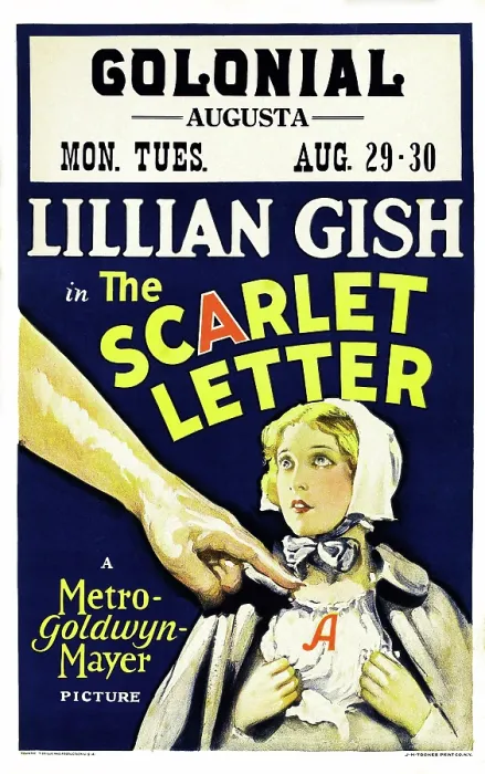 Framed Print : THE SCARLET LETTER, Lillian Gish on window card, 1926 Framed Print : THE SCARLET LETTER, Lillian Gish on window card, 1926