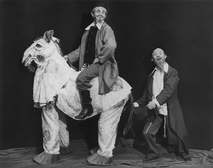 Framed Print : Scene from WPA Federal Theater Project, ca. 1936-39. Play from the Jewish Theater Unit. (BSLOC_2013_7_98)