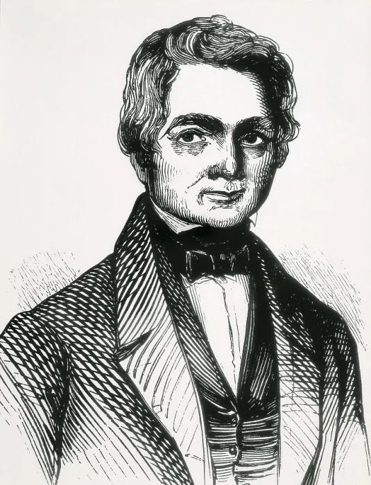 Framed Print : SCHELLING, Friedrich Wilhelm Joseph von (1775-1854). Etching. AISA / Everett Collection**US SALES ONLY**