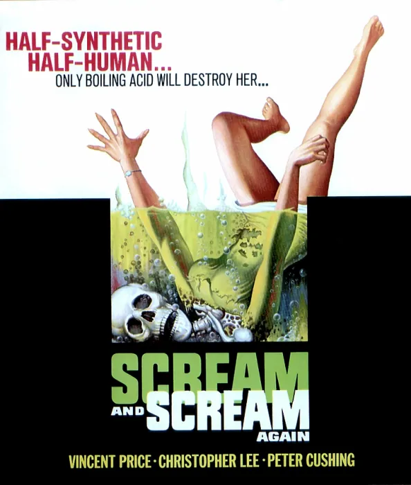 Framed Print : SCREAM AND SCREAM AGAIN, window card, 1970 Framed Print : SCREAM AND SCREAM AGAIN, window card, 1970