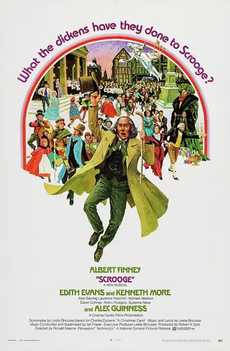 Framed Print : SCROOGE, US poster art, Albert Finney, 1970