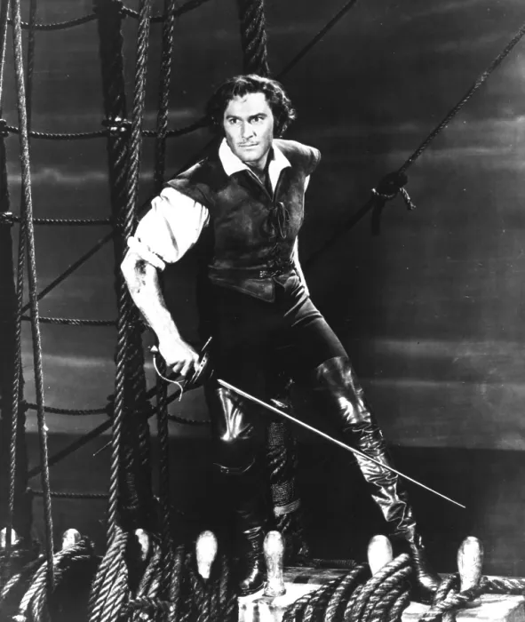 Framed Print : THE SEA HAWK, Errol Flynn, 1940