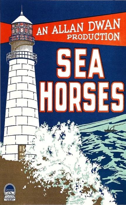 Framed Print : SEA HORSES, poster art, 1926 Framed Print : SEA HORSES, poster art, 1926