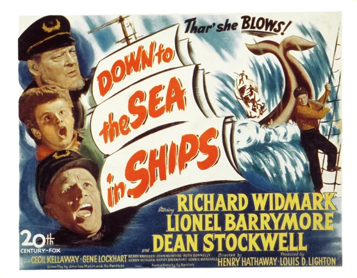 Framed Print : DOWN TO THE SEA IN SHIPS, Lionel Barrymore, Dean Stockwell, Richard Widmark, 1949, TM and copyright 20th Century Fox Film Corp. All rights reserved / Courtesy: Everett Collection Framed Print : DOWN TO THE SEA IN SHIPS, Lionel Barrymore, Dean Stockwell, Richard Widmark, 1949, TM and copyright 20th Century Fox Film Corp. All rights reserved / Courtesy: Everett Collection