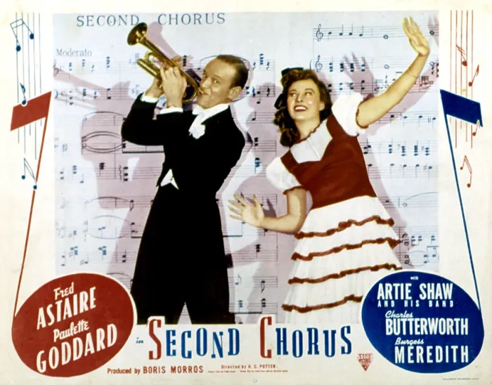Framed Print : SECOND CHORUS, Fred Astaire, Paulette Goddard, 1940 Framed Print : SECOND CHORUS, Fred Astaire, Paulette Goddard, 1940