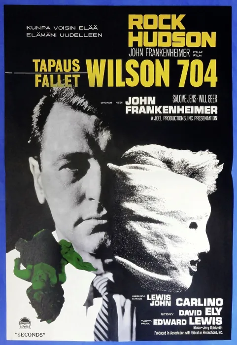 Framed Print : SECONDS, (aka WILSON 704), Finnish poster, Rock Hudson, 1966 Framed Print : SECONDS, (aka WILSON 704), Finnish poster, Rock Hudson, 1966