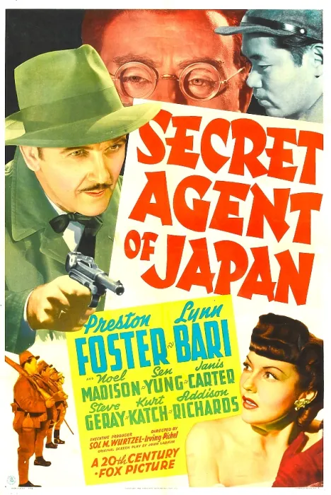 Framed Print : THE SECRET AGENT OF JAPAN, top from left: Preston Foster, Steve Geray, Sen Yung, bottom right: Lynn Bari, 1942. TM and Copyright 20th Century Fox Film Corp Framed Print : THE SECRET AGENT OF JAPAN, top from left: Preston Foster, Steve Geray, Sen Yung, bottom right: Lynn Bari, 1942. TM and Copyright 20th Century Fox Film Corp