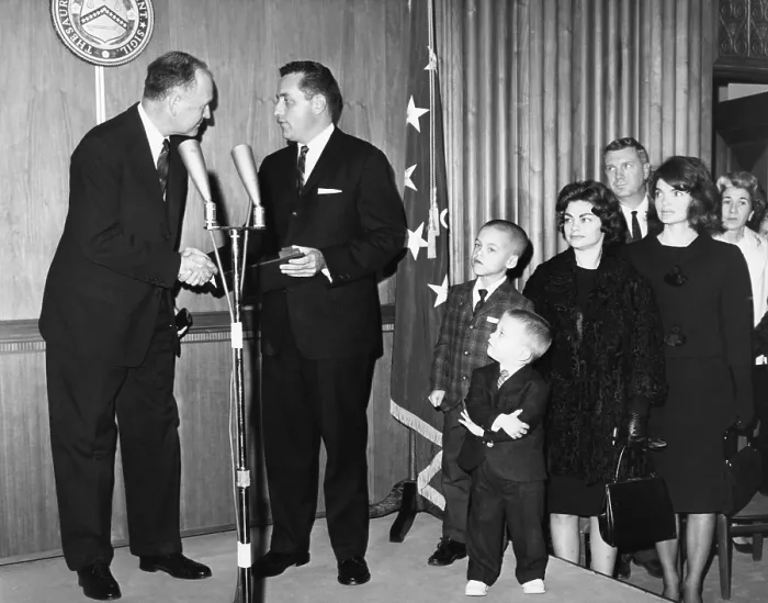 Framed Print : Secret Service agent Clinton Hill receives a citation for exceptional bravery'. At the scene of the Kennedy assassination in Dallas