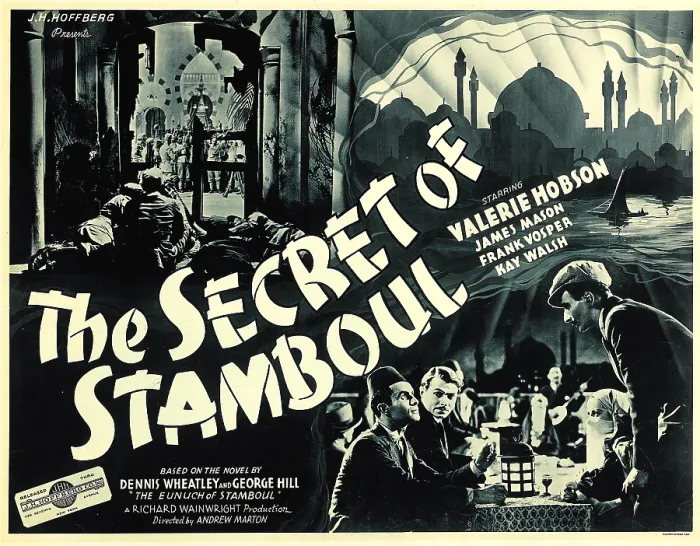 Framed Print : THE SECRET OF STAMBOUL, bottom left: James Mason, 1936 Framed Print : THE SECRET OF STAMBOUL, bottom left: James Mason, 1936