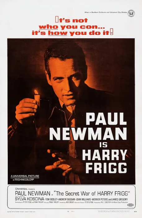Framed Print : THE SECRET WAR OF HARRY FRIGG, US poster art, Paul Newman, 1968 Framed Print : THE SECRET WAR OF HARRY FRIGG, US poster art, Paul Newman, 1968