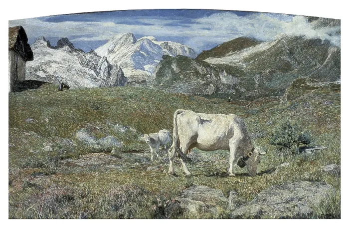 Framed Print : SEGANTINIGiovanni Battista (1858-1899). Meadows in Spring. 1896. Oil on canvas. ITALY. Milan. Pinacotheca of Brera. AISA / Everett Collection (97293)**US SALES ONLY** Framed Print : SEGANTINIGiovanni Battista (1858-1899). Meadows in Spring. 1896. Oil on canvas. ITALY. Milan. Pinacotheca of Brera. AISA / Everett Collection (97293)**US SALES ONLY**