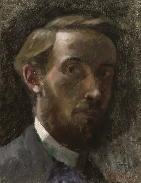 Framed Print : Self-Portrait, Aged 21, by Edouard Vuillard, 1889, French painting, oil on canvas Framed Print : Self-Portrait, Aged 21, by Edouard Vuillard, 1889, French painting, oil on canvas