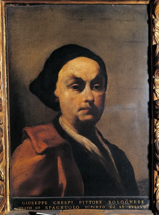 Framed Print : Self portrait, by Giuseppe Maria Crespi know as Spagnuolo (or Spagnolo), 1725 - 1730, 18th Century, oil on canvas, cm 42 x 30 - Italy, Lombardy, Milan, Brera Art Gallery. All Framed Print : Self portrait, by Giuseppe Maria Crespi know as Spagnuolo (or Spagnolo), 1725 - 1730, 18th Century, oil on canvas, cm 42 x 30 - Italy, Lombardy, Milan, Brera Art Gallery. All