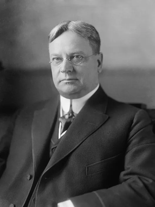 Framed Print : Sen. Hiram Johnson. Ca. 1920. The Republican Senator from California was elected to the Senate in 1917 and served until his death in 1945. (BSLOC_2013_6_211)