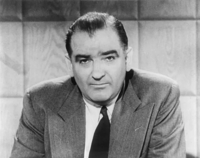 Framed Print : Sen. Joseph McCarthy in 1954. His unsubstantiated accusations of government and military personnel led to his censure by the Senate. (BSLOC_2015_14_26) Framed Print : Sen. Joseph McCarthy in 1954. His unsubstantiated accusations of government and military personnel led to his censure by the Senate. (BSLOC_2015_14_26)
