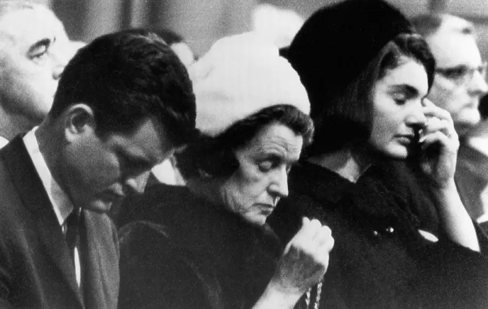 Framed Print : Senator Edward Kennedy, Rose Kennedy Framed Print : Senator Edward Kennedy, Rose Kennedy