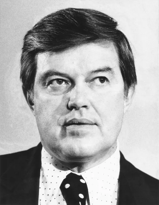 Framed Print : Senator Frank Church, Idaho Democrat, Jan. 28, 1975. He was Chairman of the Senate Select Committee on Intelligence Activities