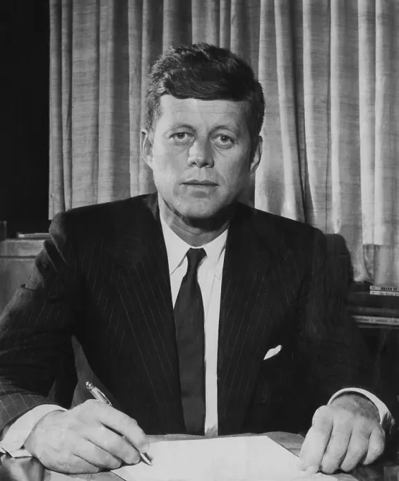 Framed Print : Senator John F. Kennedy, circa. 1956. Courtesy: CSU Archives / Everett Collection