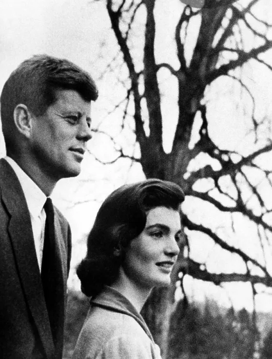 Framed Print : Senator John F. Kennedy, Jackie Kennedy, circa. 1956. Courtesy: CSU Archives / Everett Collection