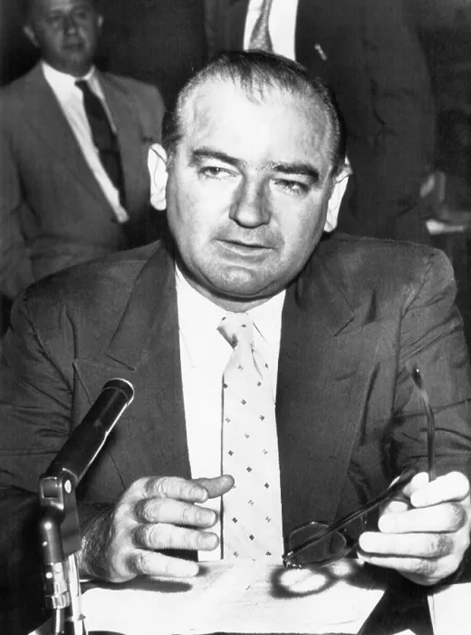 Framed Print : Senator Joseph McCarthy sits at the witness stand during a recess of the Senate Censure Committee hearing, 1954. Courtesy: CSU Archives / Everett Collection Framed Print : Senator Joseph McCarthy sits at the witness stand during a recess of the Senate Censure Committee hearing, 1954. Courtesy: CSU Archives / Everett Collection